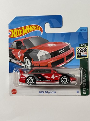 Hot wheels audi quattro - hot, rot