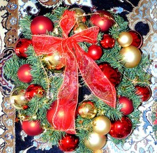 Adventskranz, Weihnachtskranz