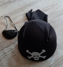 Seeräuberhut - Piratenhut mit Augenklappe - Kinderparty - Karneval - Fasching