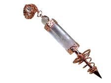 Bergkristall Kupfer Stab