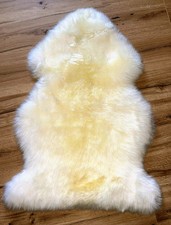 Ikea Schaffell Ullerslev 85 cm, creme beige, neu