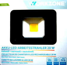Akku-LED-Arbeitsstrahler 20 W