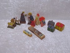 14 tlg. Konvolut u.a. Holz