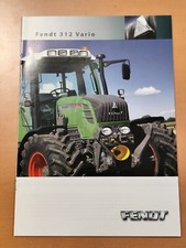 Prospekt Fendt 312 Vario traktor tractor brochure K53