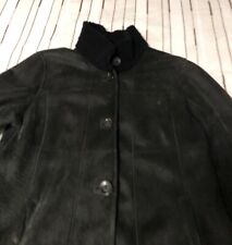 Damen Mantel Fell Jacke