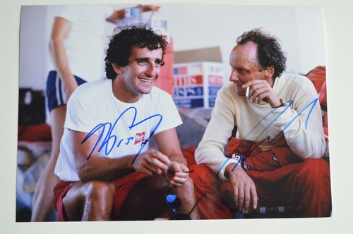 Alain prost niki lauda - &,