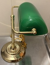 Green Bankers Desk Lamp