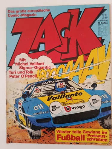 Zack 1980 comic magazin - nr., 13