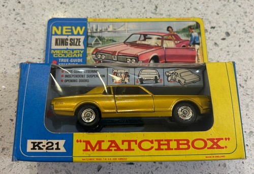 Vintage mib king size matchbox - mib,