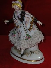 ENS Manufaktur, Porzellandame in sehr gutem Zustand