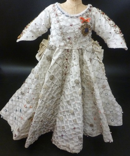 Kleid für antike puppe - kleid,