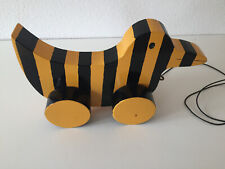 Rarität - Janosch - Tigerente mit persönlicher Wittmung - Holz - ca. 30 cm lang