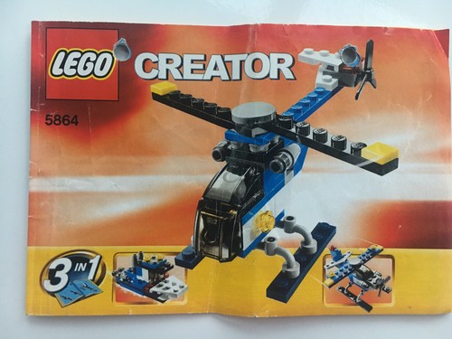 Lego 5864 mini helicopter - lego,