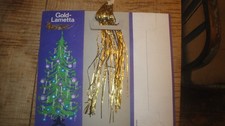 1 1960s GOLD Christmas Tree