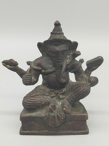 Antike ganesha statue aus - ganesha,