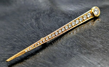 750/18K Gelbgold Brosche