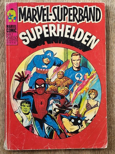 Marvel superband superhelden - marvel, 1