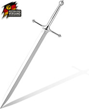 Brieföffner Schwert Metall Silber Umschlagöffner Messer Geschenkpapierschneideme