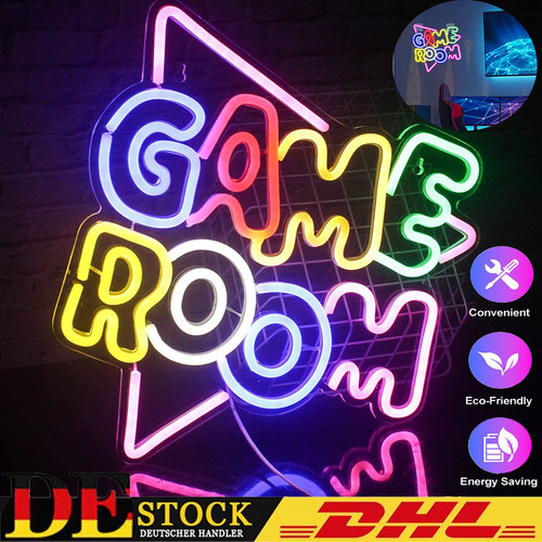 Gamer led leuchtreklame - gamer,