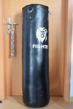 FIGHTR Boxsack mit Füllung und Kette – Fast wie neu! (höhe 123cm)