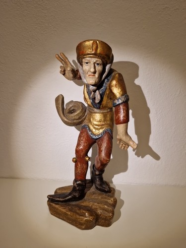 Moriskentänzer holzfigur - moriskentänzer,