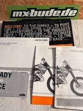 KTM bag owners manual SX 125