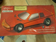 Vintage Hegi RC Modellbau  BMW Turbo 1:8 Länge 675 mm  208462