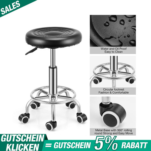 Drehhocker auf rollen - drehhocker,