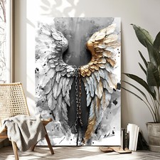 Leinwand Bild Engelsflügel