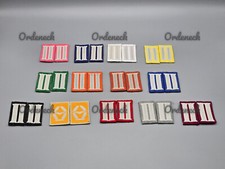 BUNDESWEHR KRAGENSPIEGEL - GEWEBT - FARBE / TRUPPENTEILE AUSWÄHLBAR - GEBRAUCHT!