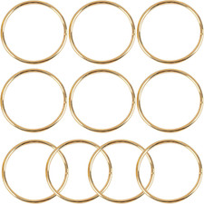 10Pcs Metallringe zum Basteln