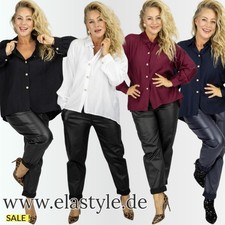 PU-Lederhose Damen Kunstlederhose Wetlook Jogger Hose & Gürtel | S - XL