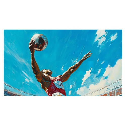 Athlet aktion sportposter - in, |