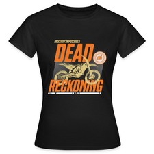 Mission Impossible Dead Reckoning Motorrad Design Frauen T-Shirt