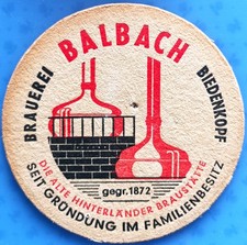 Alter Bierdeckel Brauerei