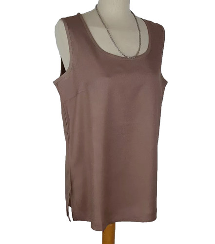 Viskose top shirt taupe braun - taupe,
