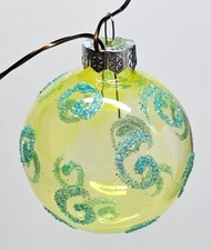 Christmas ball glass - , hand
