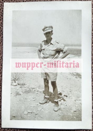 Orig foto wk2 afrika soldat - foto,