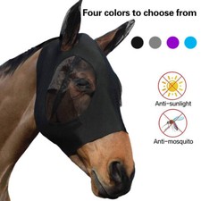 Pferd Anti Fliegenmaske Kapuze