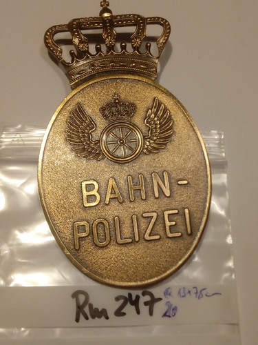 Antike bahnpolizei - antike,