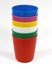 IKEA Farbige Becher Kinder Camping Büro KALAS PINK ROT BLAU GRÜN GELB oder Weiß