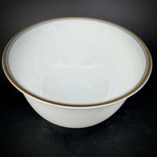 Wunderschönes Porzellan Schale 1. Wahl Meissen mit Grauem Faden und mit Goldrand