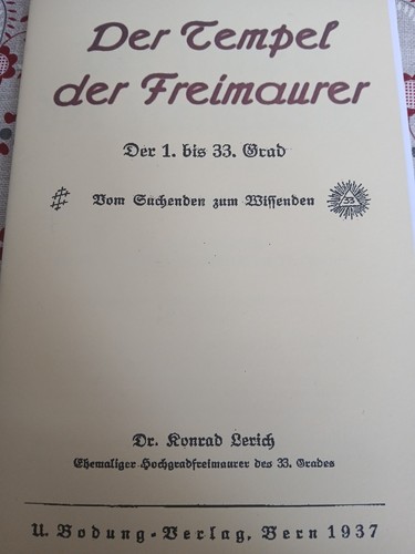 Der tempel freimaurer - der,