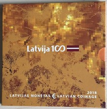 KMS Lettland 2018, Unabhängigkeit plus 2 Euro Sondermünze 5,88 Euro