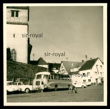 Reisebus und Autos 1966 - KFZ