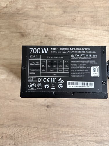 Cooler master masterwatt - master, lite