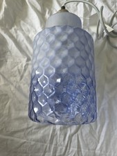 Glas pendelleuchten - 2x,