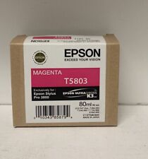 Original Epson Patrone T5803 C13T580300  Magenta Epson Sylus Pro 3800 3880