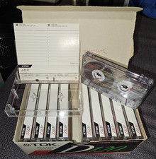 TDK D 120  *UNBESCHRIFTET* Leerkassetten Tape