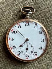 Antike Thiel / Ruhla - Taschenuhr - 49 mm Modell: Thiela - ca. 1915 defekt